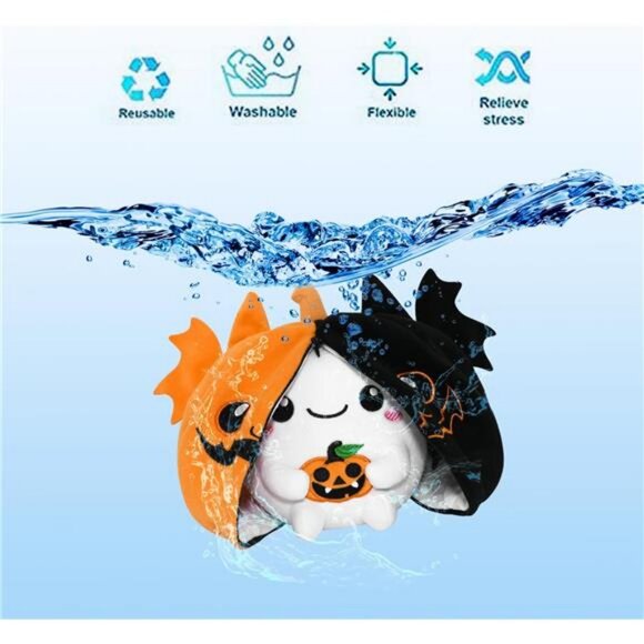 Halloween Plush Toys, Stuffed Animal Plush Pillow, Pumpkins Ghosts Halloween - Picture 6 of 7